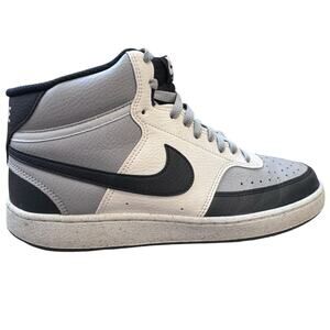 Nike Court Vision Mid Men’s Size 8 White Gray Black DN3577-002
